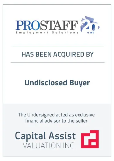 Transaction Announcement: ProStaff